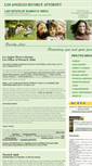 Mobile Screenshot of la-familylaw.com
